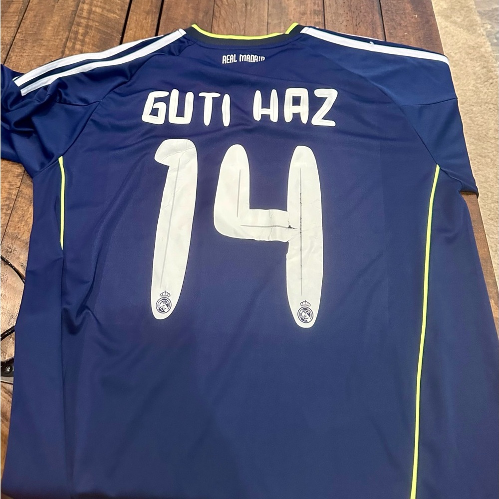Vintage adidas Guti Haz soccer jersey
